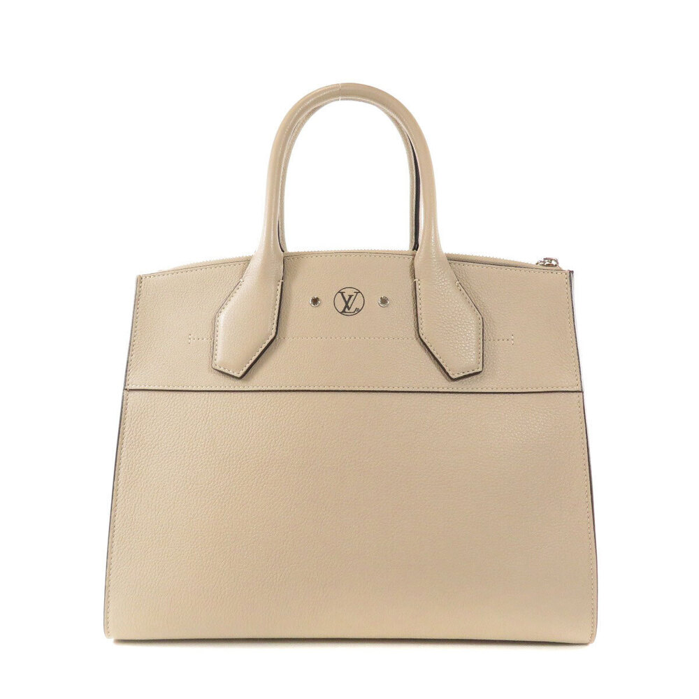 Louis Vuitton Taurillon Handbag Leather Steamer City